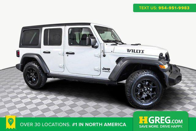 used 2020 Jeep Wrangler car, priced at $25,998