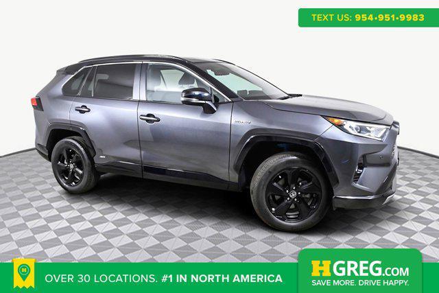 used 2021 Toyota RAV4 Hybrid car, priced at $28,497