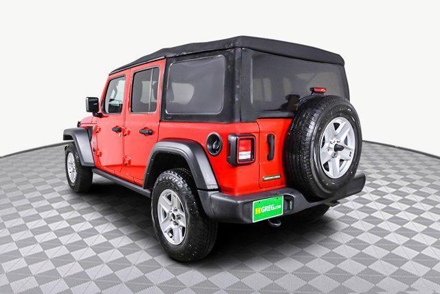 used 2021 Jeep Wrangler Unlimited car, priced at $23,498