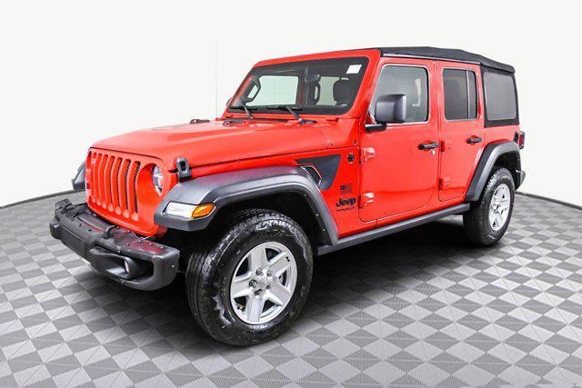 used 2021 Jeep Wrangler Unlimited car, priced at $23,498