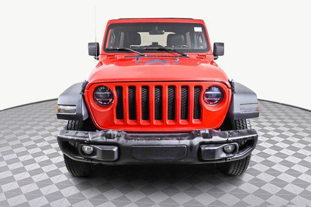 used 2021 Jeep Wrangler Unlimited car, priced at $23,498