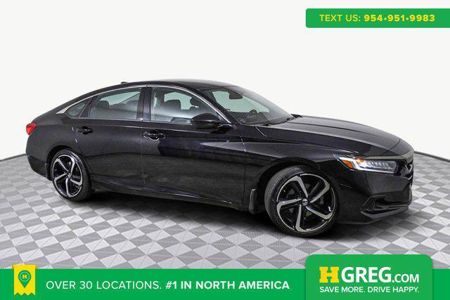 used 2022 Honda Accord car, priced at $23,998