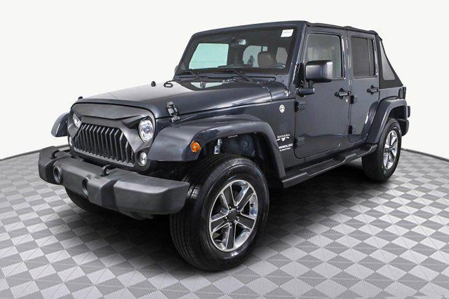 used 2017 Jeep Wrangler Unlimited car, priced at $21,498