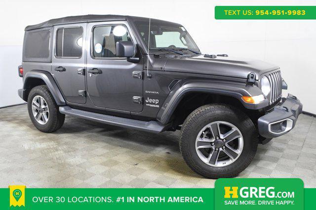 used 2018 Jeep Wrangler Unlimited car, priced at $26,498