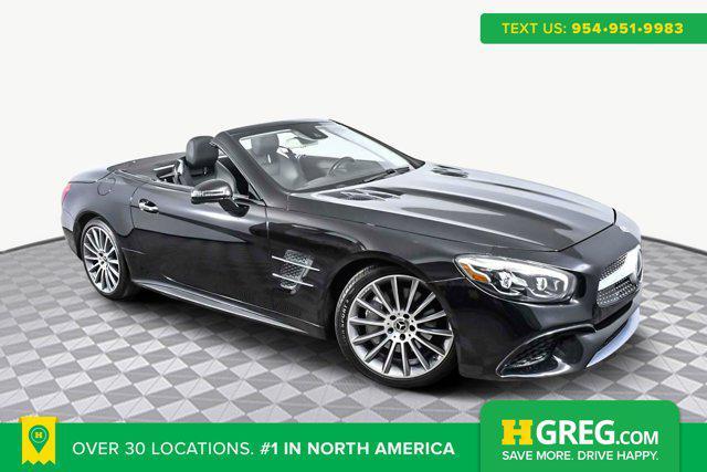 used 2018 Mercedes-Benz SL 450 car, priced at $37,497