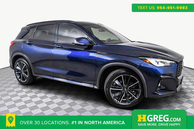 used 2023 INFINITI QX50 car, priced at $34,998