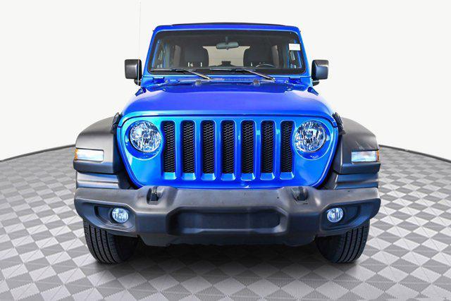 used 2021 Jeep Wrangler Unlimited car, priced at $23,998