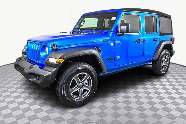 used 2021 Jeep Wrangler Unlimited car, priced at $23,998