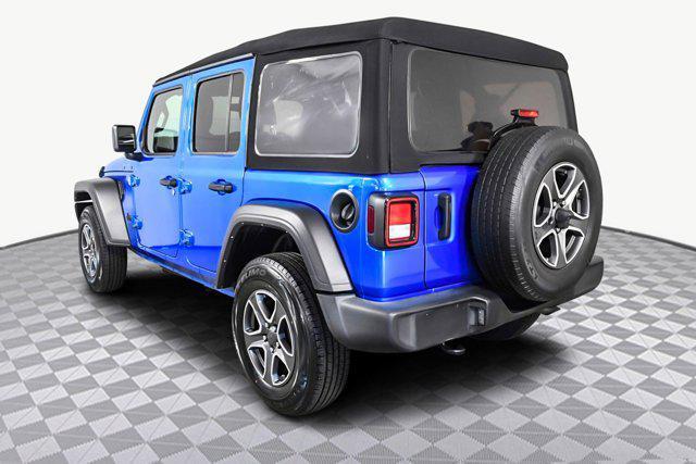 used 2021 Jeep Wrangler Unlimited car, priced at $23,998