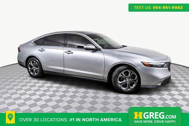 used 2024 Honda Accord car, priced at $23,297