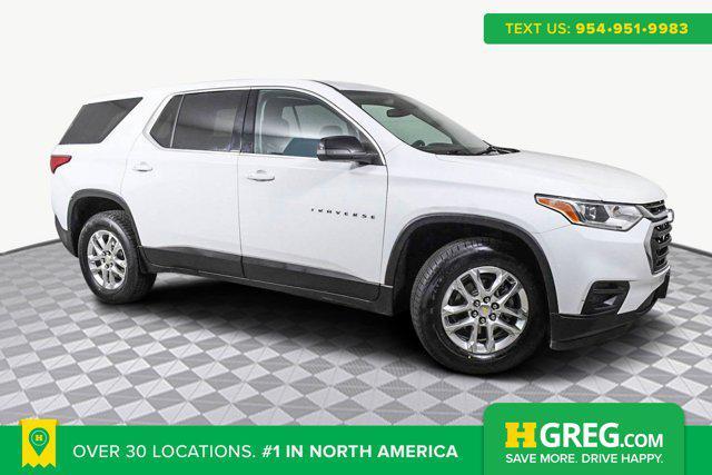 used 2021 Chevrolet Traverse car, priced at $19,498