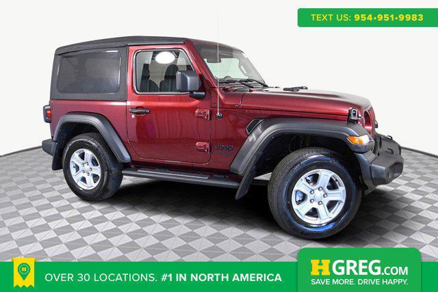 used 2021 Jeep Wrangler car, priced at $24,498