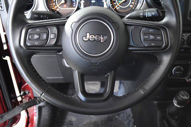 used 2021 Jeep Wrangler car, priced at $24,498