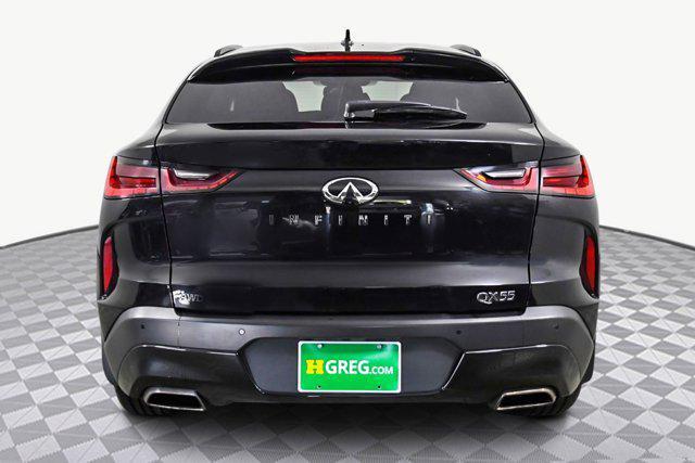 used 2022 INFINITI QX55 car, priced at $24,498