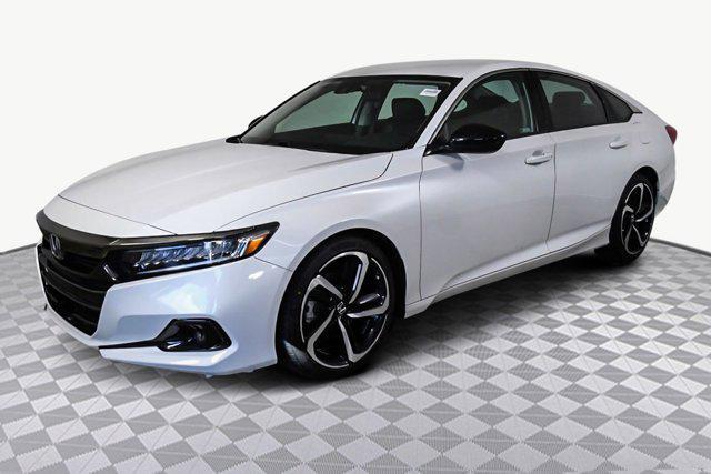 used 2021 Honda Accord car, priced at $19,397