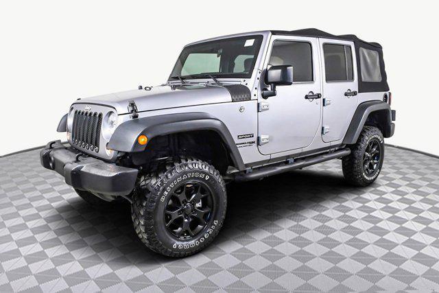 used 2018 Jeep Wrangler JK Unlimited car, priced at $19,498