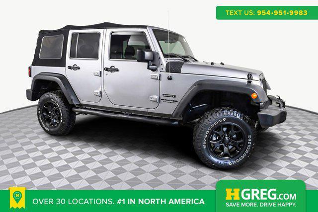 used 2018 Jeep Wrangler JK Unlimited car, priced at $19,498