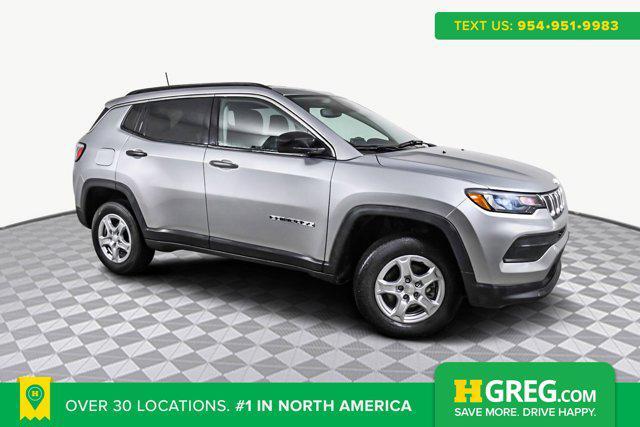 used 2022 Jeep Compass car, priced at $19,998