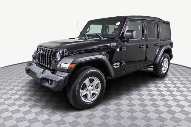 used 2021 Jeep Wrangler Unlimited car, priced at $25,998