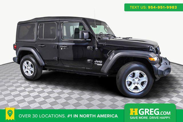 used 2021 Jeep Wrangler Unlimited car, priced at $25,998