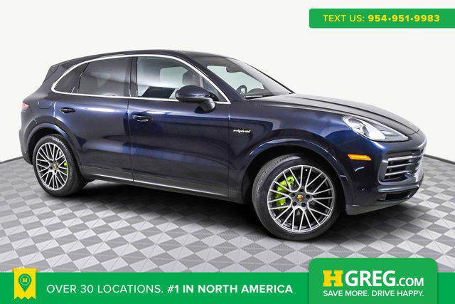 used 2021 Porsche Cayenne E-Hybrid car, priced at $54,398