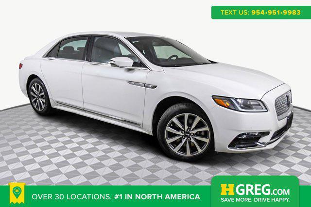 used 2020 Lincoln Continental car, priced at $20,997