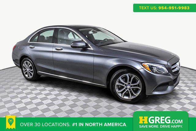 used 2017 Mercedes-Benz C-Class car, priced at $14,998