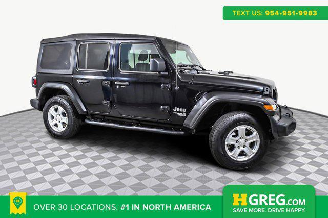 used 2020 Jeep Wrangler Unlimited car, priced at $23,998