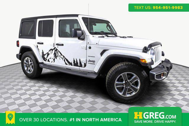 used 2018 Jeep Wrangler Unlimited car, priced at $22,998