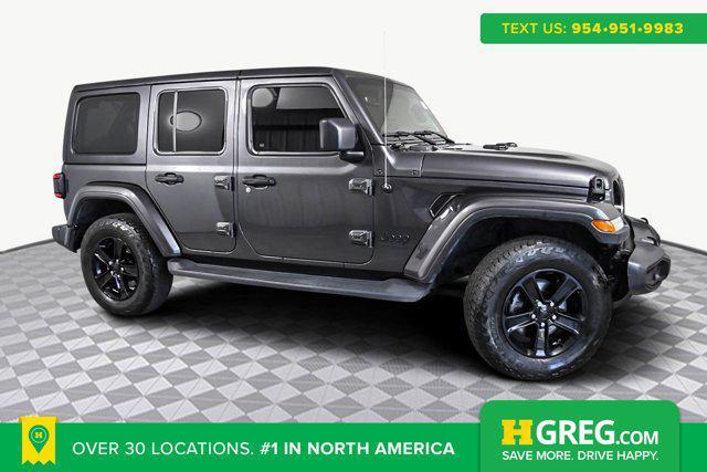 used 2021 Jeep Wrangler Unlimited car, priced at $29,998