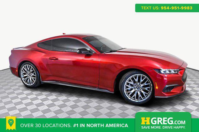 used 2024 Ford Mustang car, priced at $28,497