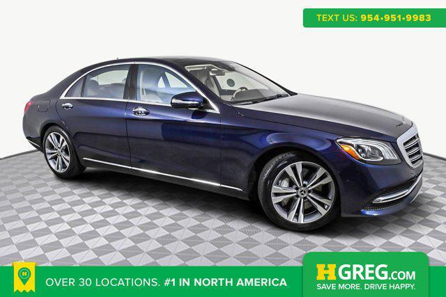 used 2018 Mercedes-Benz S-Class car, priced at $34,998