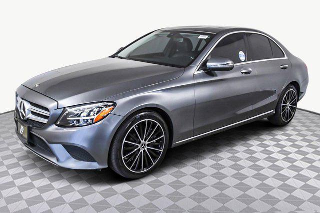 used 2021 Mercedes-Benz C-Class car, priced at $25,498