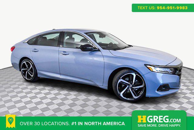 used 2022 Honda Accord car, priced at $20,998