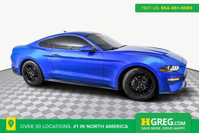 used 2021 Ford Mustang car, priced at $20,898