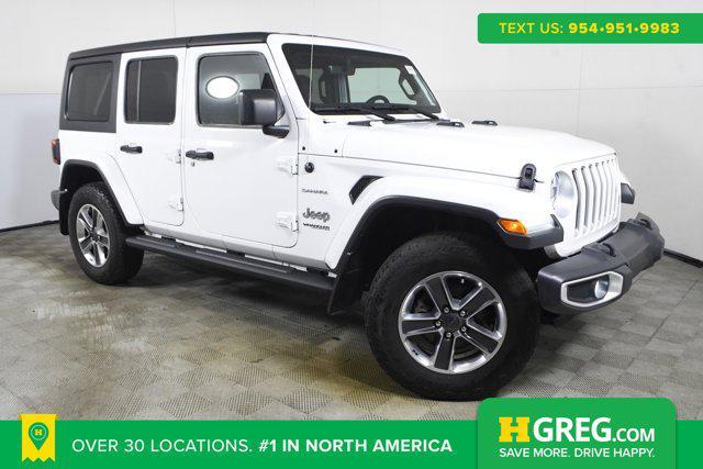 used 2020 Jeep Wrangler Unlimited car, priced at $32,498