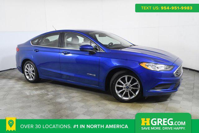 used 2017 Ford Fusion Hybrid car, priced at $10,998