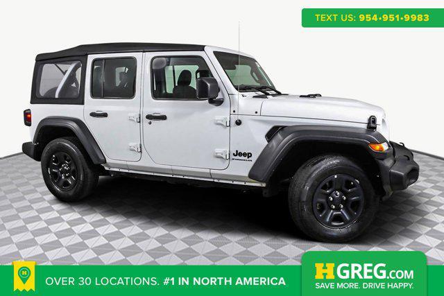 used 2023 Jeep Wrangler car, priced at $28,298