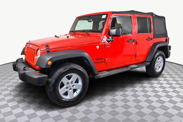 used 2018 Jeep Wrangler JK Unlimited car, priced at $20,998