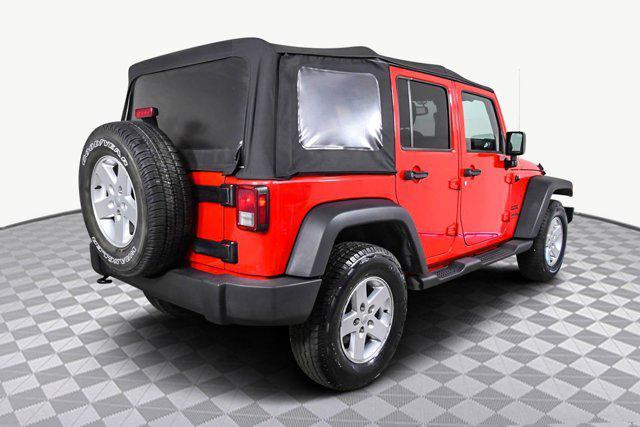 used 2018 Jeep Wrangler JK Unlimited car, priced at $20,998