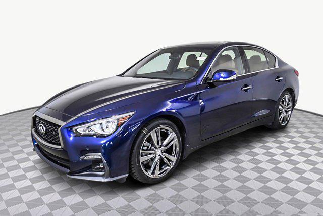 used 2021 INFINITI Q50 car, priced at $28,498