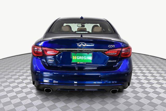 used 2021 INFINITI Q50 car, priced at $28,498