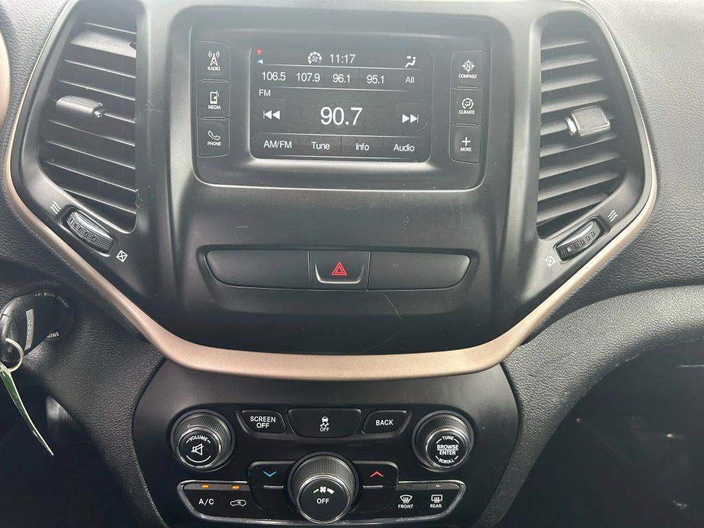 used 2017 Jeep Cherokee car, priced at $11,875
