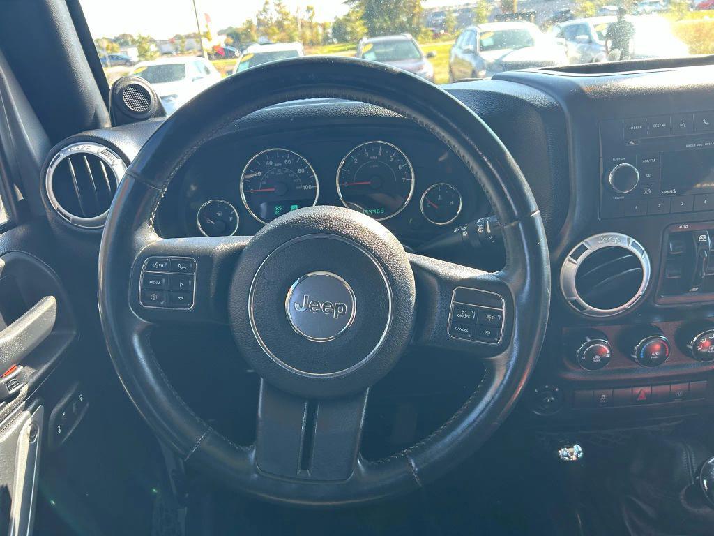 used 2014 Jeep Wrangler Unlimited car, priced at $15,475