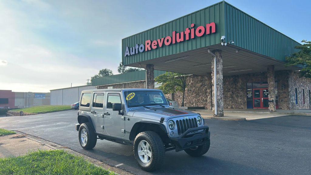 used 2014 Jeep Wrangler Unlimited car, priced at $16,475