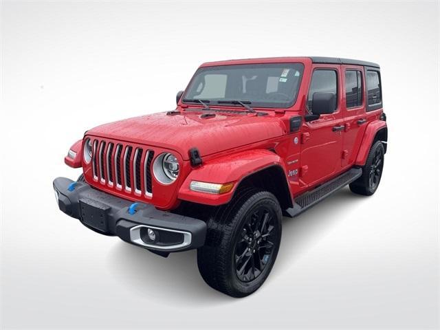 used 2022 Jeep Wrangler Unlimited 4xe car, priced at $41,373