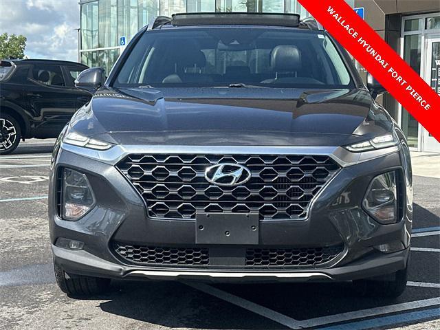used 2020 Hyundai Santa Fe car, priced at $19,485