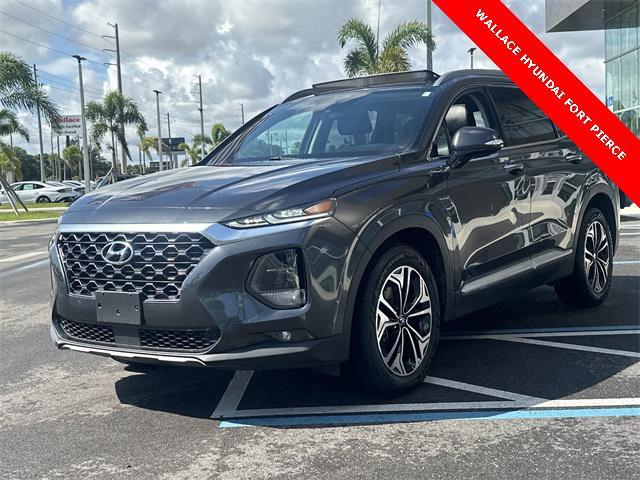 used 2020 Hyundai Santa Fe car, priced at $19,485