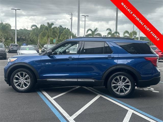 used 2022 Ford Explorer car, priced at $30,285