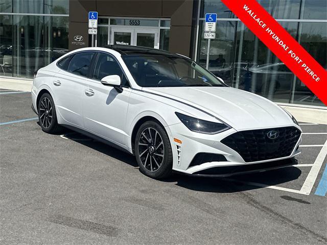 used 2021 Hyundai Sonata car, priced at $17,485